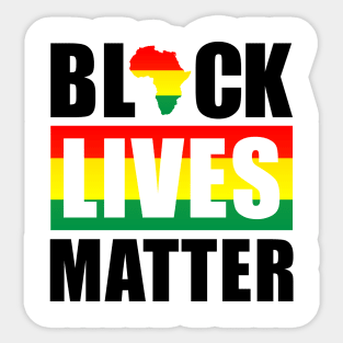 Black Lives Matter | African American | Protest Sticker